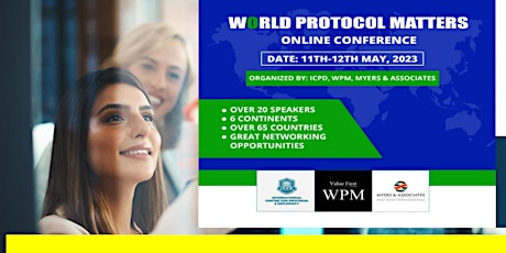 Imagen principal de World Protocol Matters  Online Conference  [WPM 2.