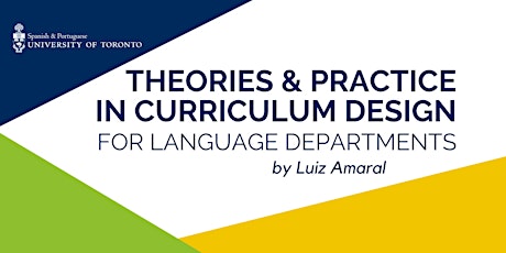 Imagem principal do evento Theories & Practice in Curriculum Design for Language Departments