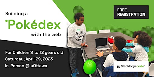 Blackboyscode - Ottawa Chapter: Build your own Pokédex with the web primary image