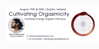 CULTIVATING ORGASMICITY | IRELAND | AUGUST 19TH – 20TH, 2023 primary image