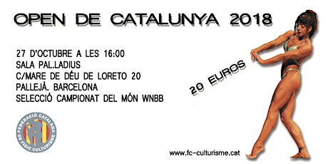 Imagen principal de Open de Catalunya de Físic-culturisme i Fitness 2018