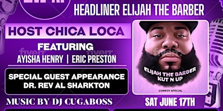 ELIJAH THE BARBER KUT N UP COMEDY SPECIAL