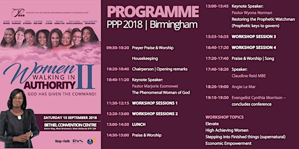 Passion, Place & Purpose | Empowering Women Conference 2018