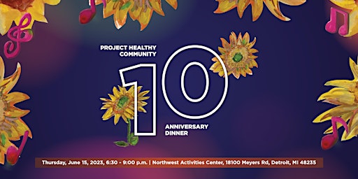 Project Healthy Community's 10th Anniversary Dinner primary image