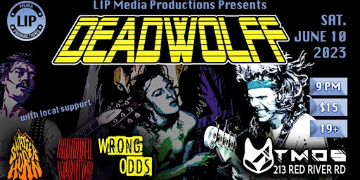 Deadwolff | Rider Waites | Wrong Odds | Shatterhorn @ Atmos