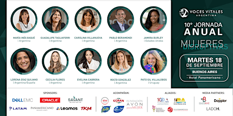 Imagen principal de "Mujeres Disruptivas" | 10º Jornada Anual de Voces Vitales en Buenos Aires