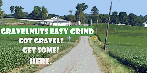 Imagem principal do evento GravelNuts Easy Grind 50 - Smart-guided Selfie Cycle Gravel Tour - Amish OH