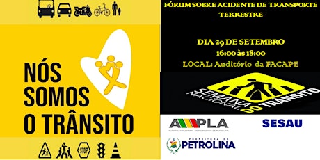 Imagem principal do evento Fórum sobre Acidente de Transporte Terrestre (ATT)