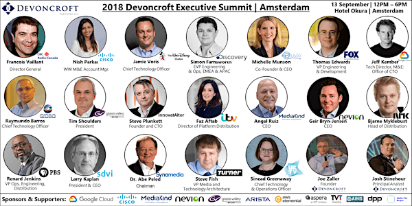 Devoncroft Executive Summit: The Business of Media Technology