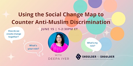 Using the Social Change Map to Counter Anti-Muslim Discrimination