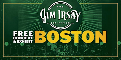 Primaire afbeelding van FREE Jim Irsay Collection Exhibit & Concert - Boston - July 15