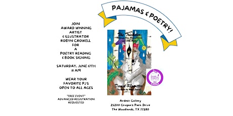 Pajamas and Poetry with Award Winning Artist & Illustrator Robyn Crowell
