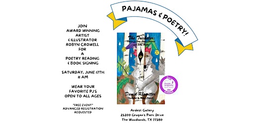 Pajamas and Poetry with Award Winning Artist & Illustrator Robyn Crowell primary image