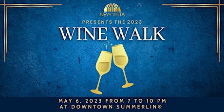 Imagen principal de New Vista Wine Walk Series (2)