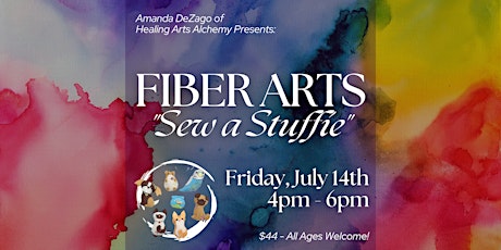 Fiber Arts - Sew Your Own Stuffie