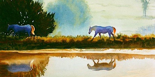 Immagine principale di John Hulsey - Mastering the Watercolor Wash 