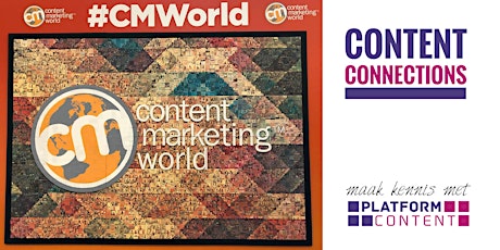 Primaire afbeelding van "Content Connections" - Trends van Content Marketing World 2018. De introducé-bijeenkomst van Platform Content