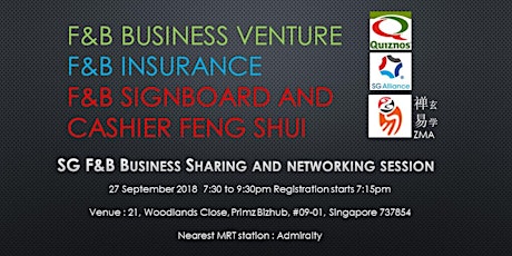 F&B Business Sharing and Networking (September 2018) primary image