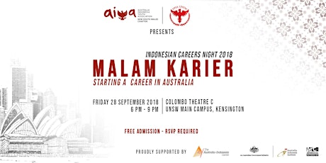 Malam Karier - Starting a Career in Australia  primary image