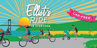 Imagem principal do evento Elliot's Ride For Everyone 2024 - Family-friendly and 100% car free!