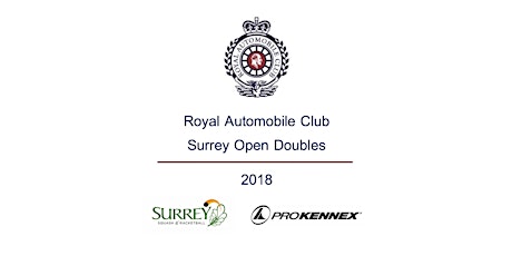 Royal Automobile Club Surrey Open Doubles 2018 primary image