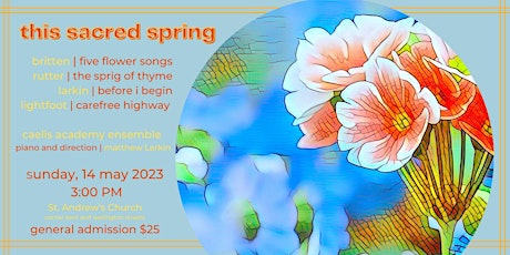 Imagem principal do evento this sacred spring