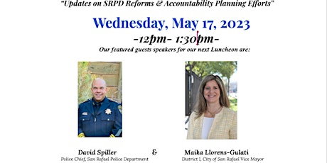 Hauptbild für MLL Luncheon- Updates on SRPD & Accountability Planning Efforts