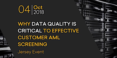 Why Data Quality is Critical to Effective Customer AML screening primary image