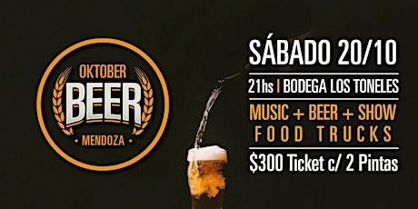 Imagen principal de OKTOBER BEER MENDOZA 2018