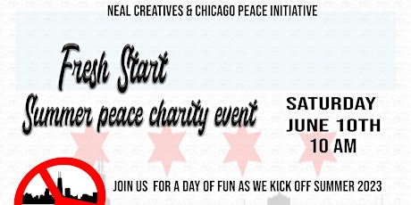 Fresh Start Summer Peace Charity Event