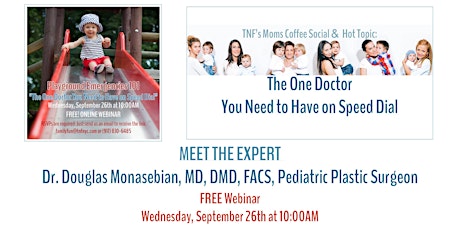 9/26 ONLINE Seminar: Playground Emergencies 101 -OR- The One Doctor You Need to Have on Speed Dial primary image
