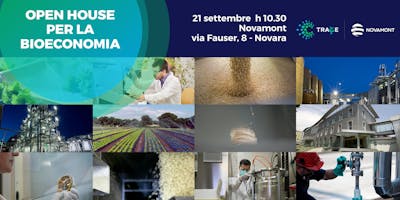 OPEN HOUSE PER LA BIOECONOMIA OPEN HOUSE PER LA BIOECONOMIA