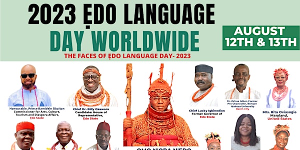 2023 Edo Language Day Worldwide - August 12th, &13th