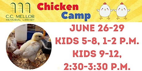 Primaire afbeelding van Chicken Camp Kids 9 to 12