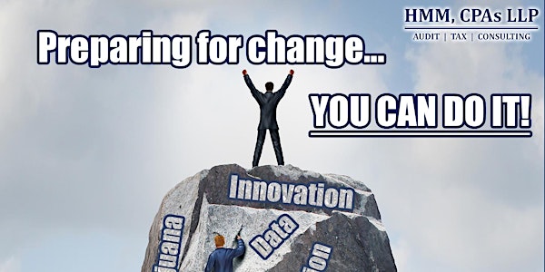 Preparing for change... YOU CAN DO IT!