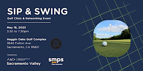 Image principale de Sip & Swing: Golf Clinic & Networking Event