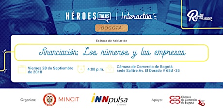 Imagen principal de Héroes Talks Bogotá