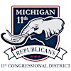 MI 11th Congressional District Republican Comm's Logo