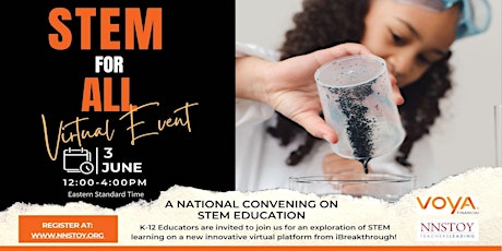 STEM for ALL: A National Convening on STEM Education (FREE Virtual Event)