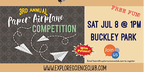 3rd Paper Airplane Competition for Kids