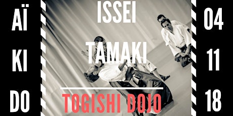 Stage d'Issei Tamaki au Togishi Dojo