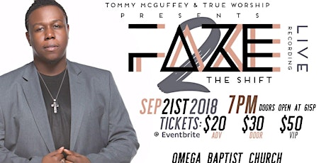 Tommy McGuffey & True Worship "Faze 2 The Shift" (LIVE Recording) primary image