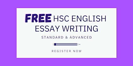 FREE HSC Essay Skills Workshop (ONLINE) primary image