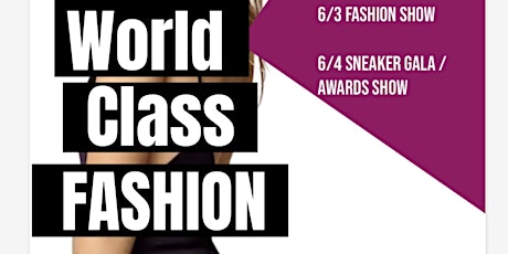 World Class Fashion Weekend