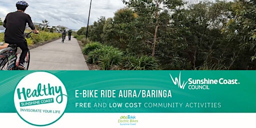 Healthy Sunshine Coast e-Bike Rides Aura/Baringa primary image