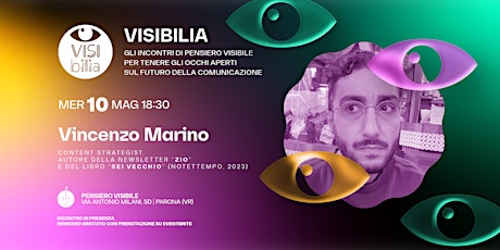 Imagen principal de Visibilia incontra Vincenzo Marino