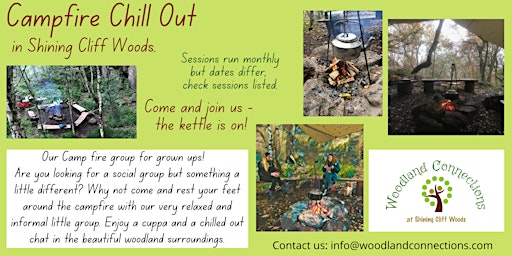 Primaire afbeelding van Woodland Campfire Chill and Chat for Adults