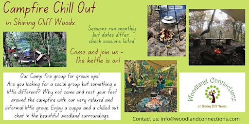 Hauptbild für Woodland Campfire Chill and Chat for Adults