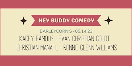 Hey Buddy Comedy Show 05.14.23