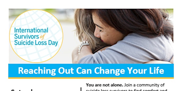 International Survivors of Suicide Loss Day